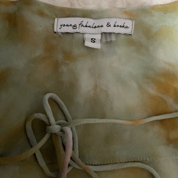 Young Fabulous & Broke Rosa Tie Dye Short Dress Small - Picture 11 of 12